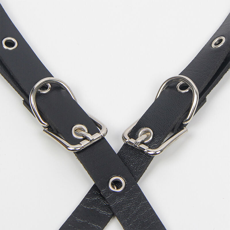 SUBBLIME - Body harness med stropper og kjededetaljer