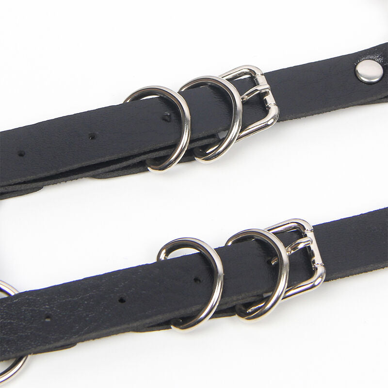 SUBBLIME - Body harness med stropper og kjededetaljer
