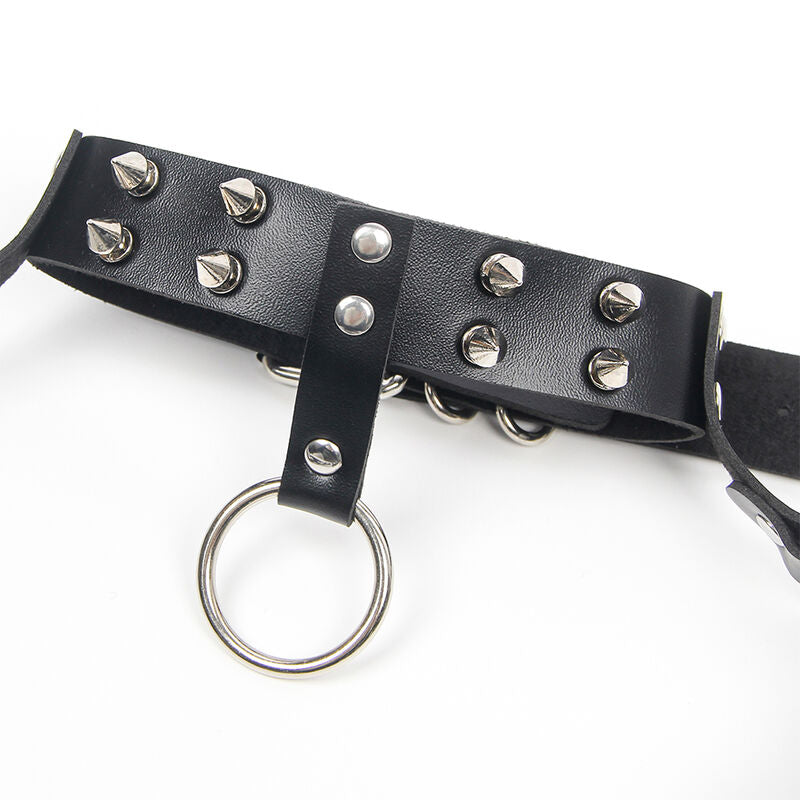 SUBBLIME - Body harness BH og halskjede med kjeder