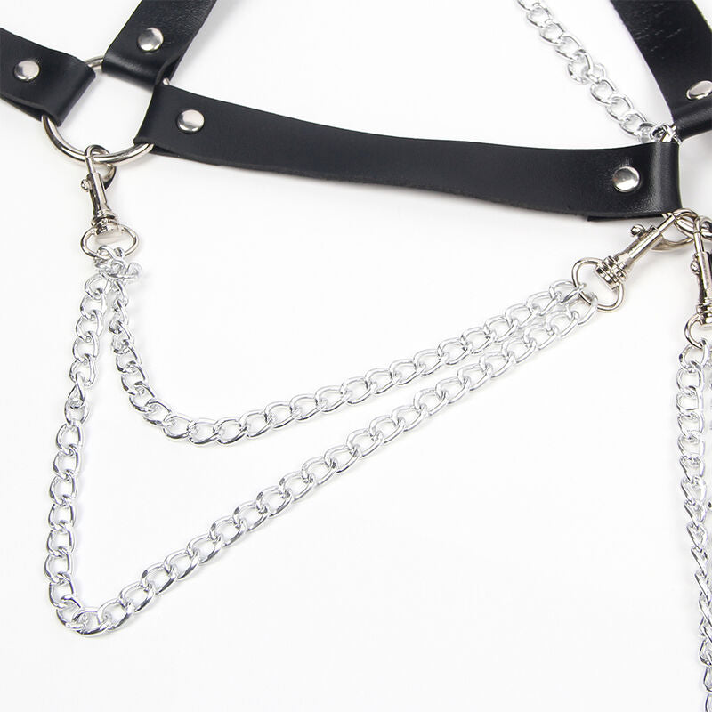 SUBBLIME - Harness-BH med Kjededetalj
