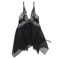 SUBBLIME - Babydoll i tyll med blonde-barm