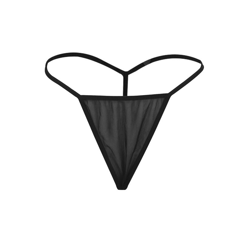 SUBBLIME - Babydoll i tyll med blonde- og blomsterdetalj
