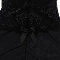 SUBBLIME - Babydoll i tyll med blonde- og blomsterdetalj