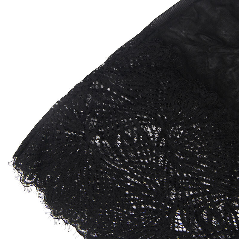 SUBBLIME - Babydoll med justerbare blonde-stropper