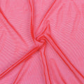 SUBBLIME - Transparent kimono med blonde-detalj Rød