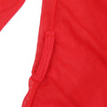 SUBBLIME - Transparent kimono med blonde-detalj Rød