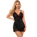 SUBBLIME - Babydoll med blomstret barm