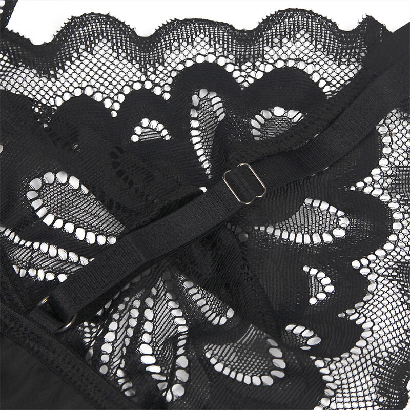 SUBBLIME - Babydoll med blomstret barm