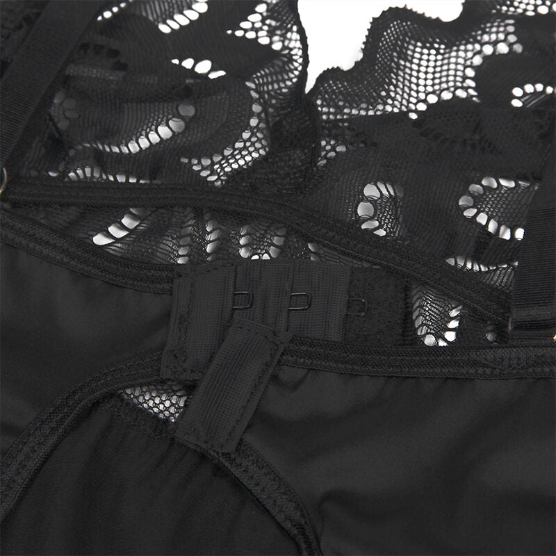 SUBBLIME - Babydoll med blomstret barm