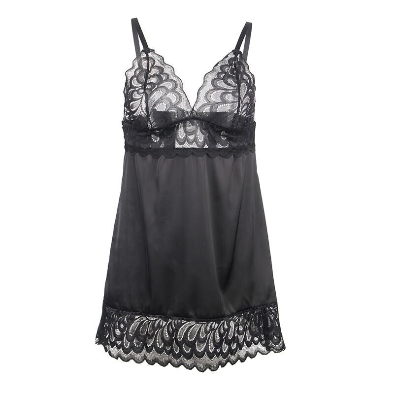 SUBBLIME - Babydoll med blomstret barm