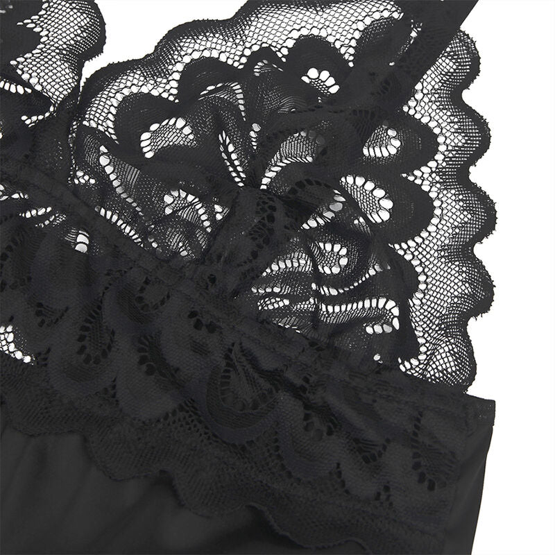 SUBBLIME - Babydoll med blomstret barm