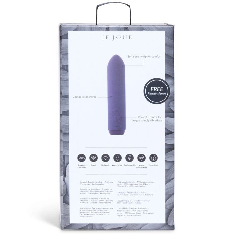 JE JOUE - Classic Bullet-vibrator med Fingerfeste
