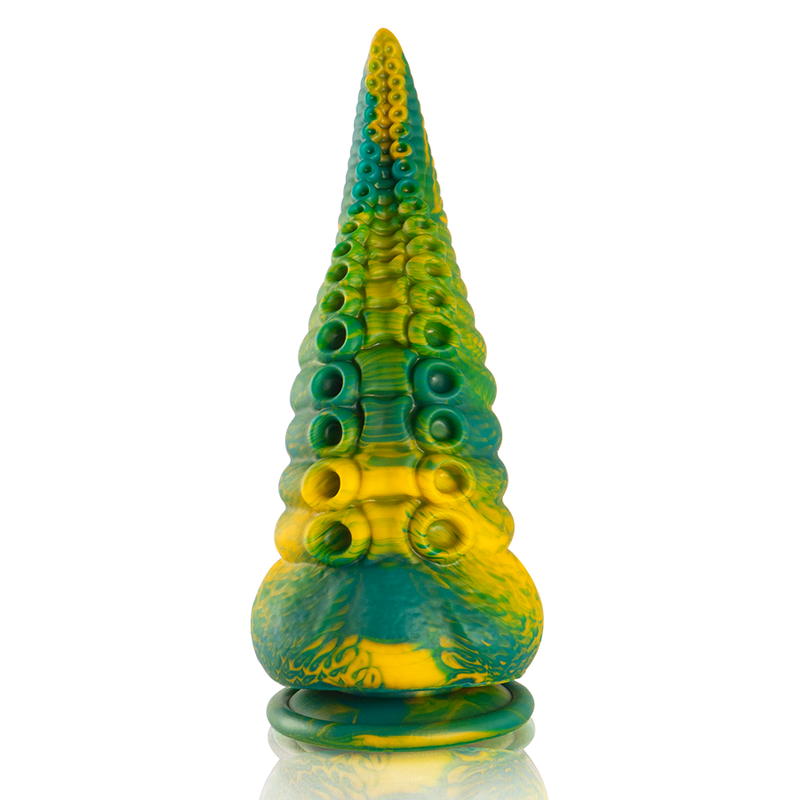 EPIC - Cetus Silikondildo Tentacle Grønn Str. L
