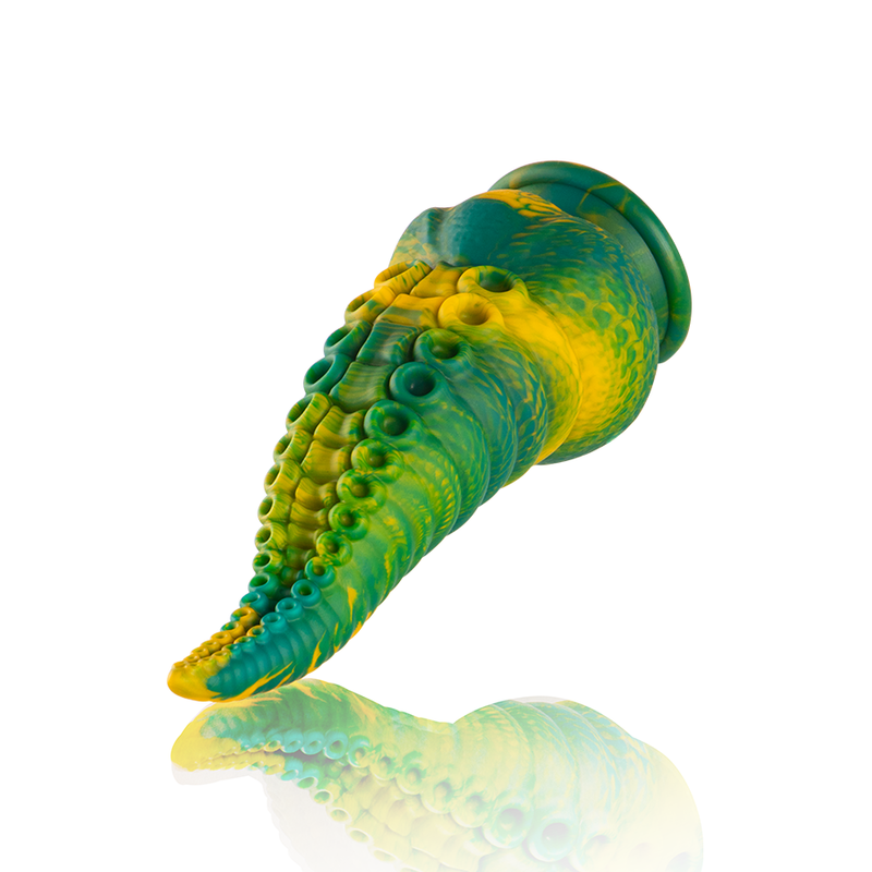 EPIC - Cetus Silikondildo Tentacle Grønn Str. S