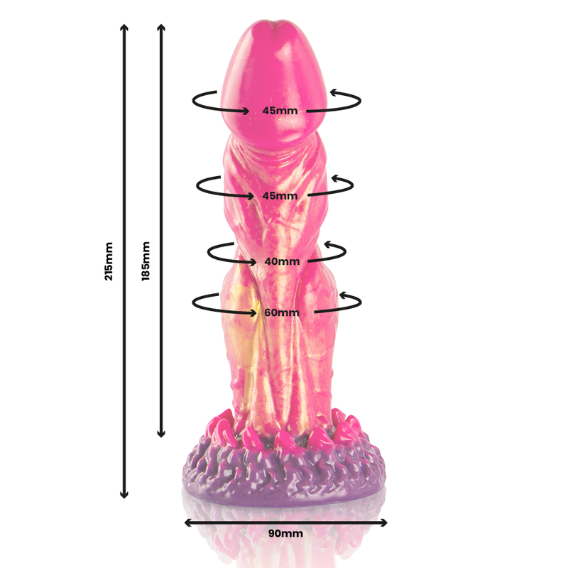 EPIC - Cerberus Silikondildo Mythological Fire