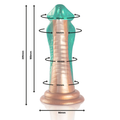 EPIC - Python Silikondildo Cobra Green