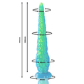 EPIC - Scylla Silikondildo Fluorescent Thin Tentacle Str. L