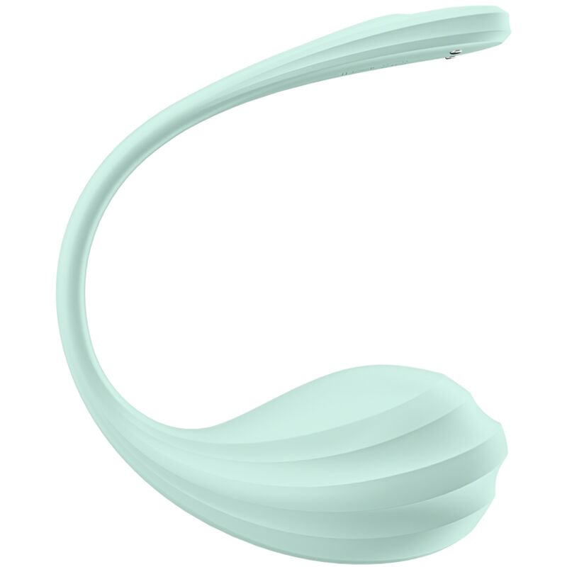 SATISFYER - Smooth Petal G-punktsstimulator med app Vanngrønn