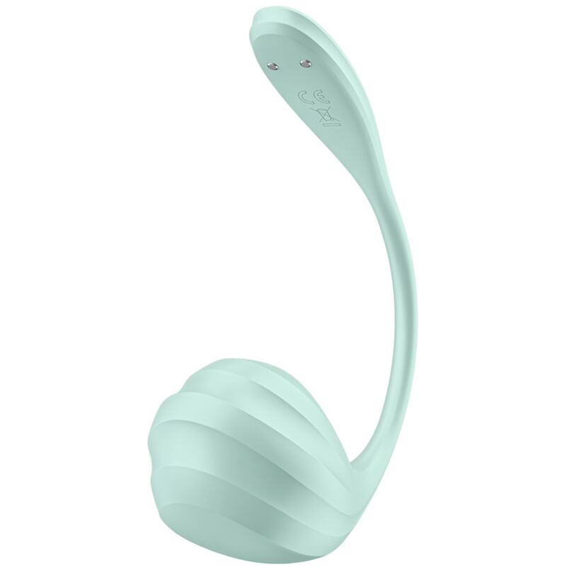 SATISFYER - Smooth Petal G-punktsstimulator med app Vanngrønn