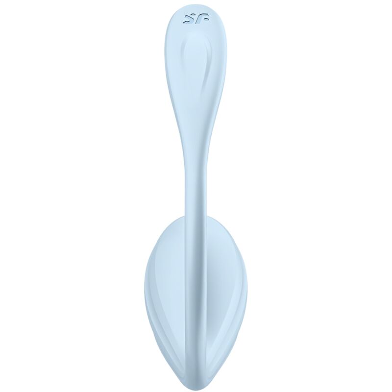 SATISFYER - Smooth Petal G-punktsstimulator med app Himmelblå
