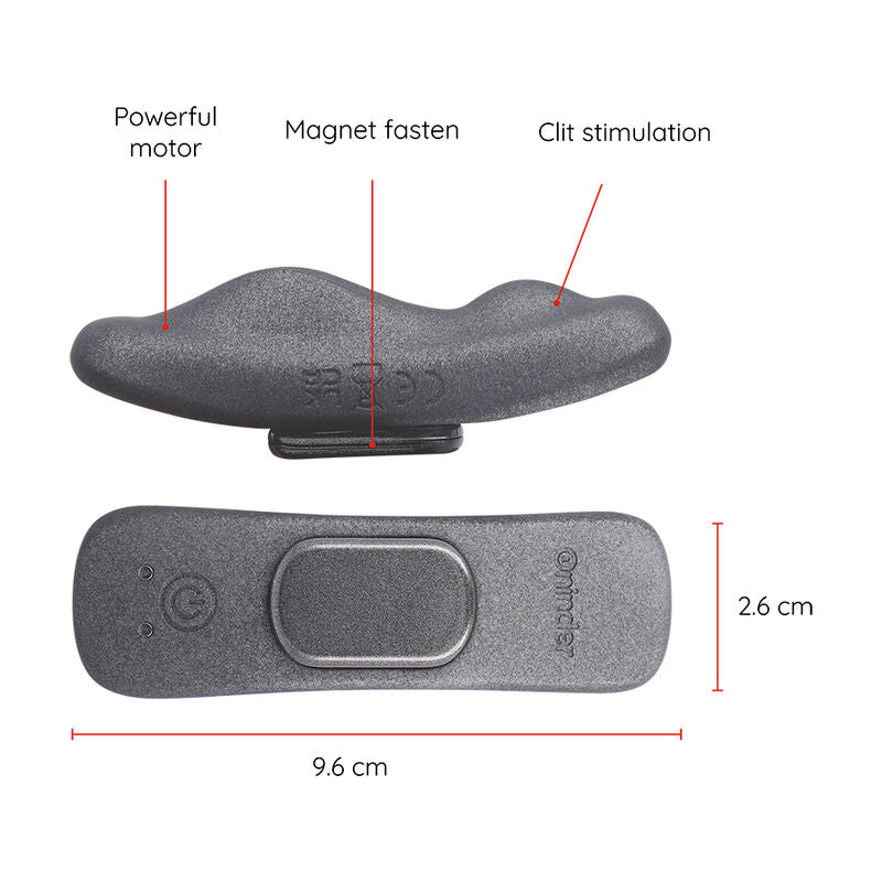 ONINDER - Manila Oppladbar trusevibrator 9 hastigheter (gratis app)
