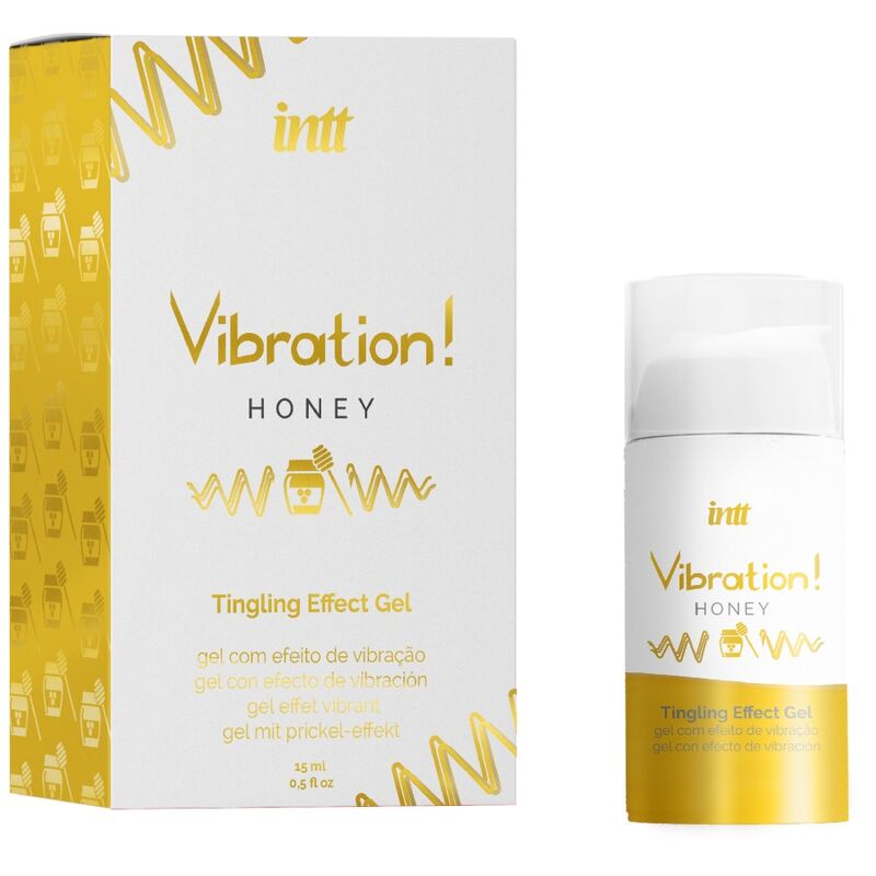 INTT - Liquid Vibrator Stimuleringsgel Honning 15 ml