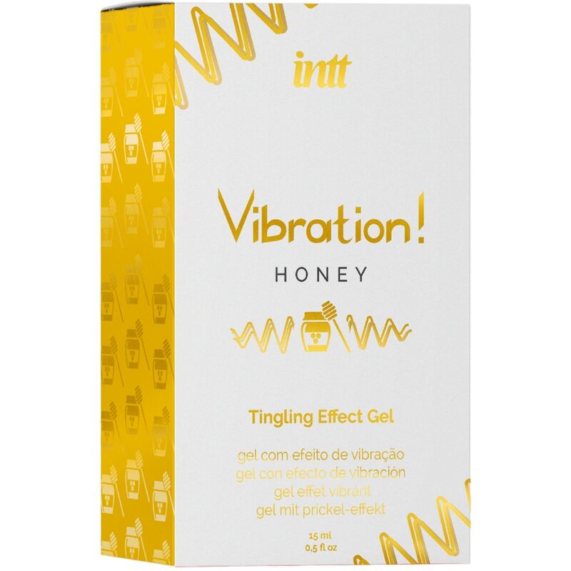INTT - Liquid Vibrator Stimuleringsgel Honning 15 ml