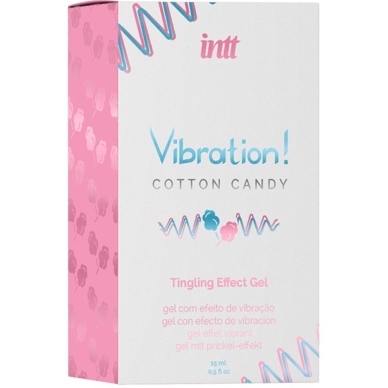 INTT - Liquid Vibrator Stimuleringsgel Sukkerspinn 15 ml