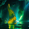 EPIC - Cetus Silikondildo Tentacle Grønn Str. S