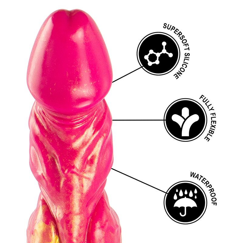 EPIC - Cerberus Silikondildo Mythological Fire
