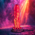 EPIC - Cerberus Silikondildo Mythological Fire