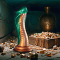 EPIC - Python Silikondildo Cobra Green