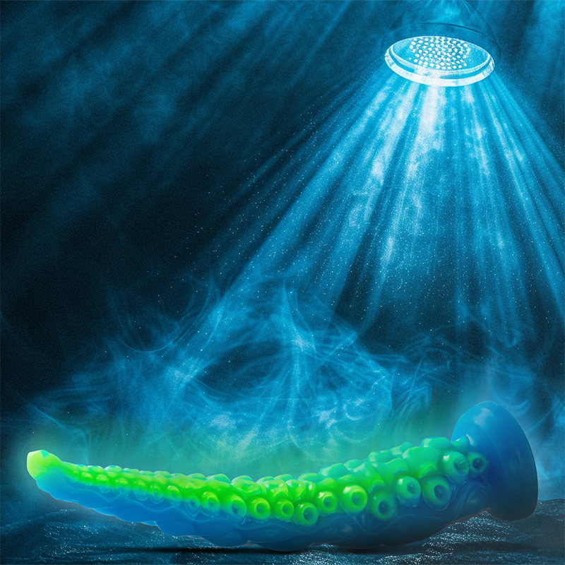 EPIC - Scylla Silikondildo Fluorescent Thin Tentacle Str. L