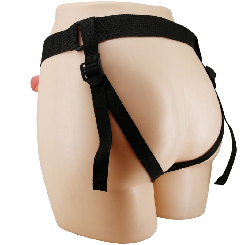 PRETTY LOVE - Mavis Strap-on med dildo 19 cm Natur