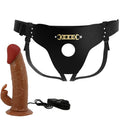 PRETTY LOVE - Marion Vibrerende strap-on med dildo 19 cm