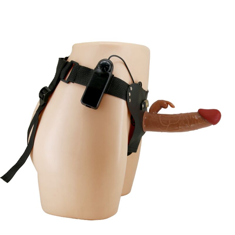 PRETTY LOVE - Marion Vibrerende strap-on med dildo 19 cm