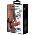 PRETTY LOVE - Marion Vibrerende strap-on med dildo 19 cm
