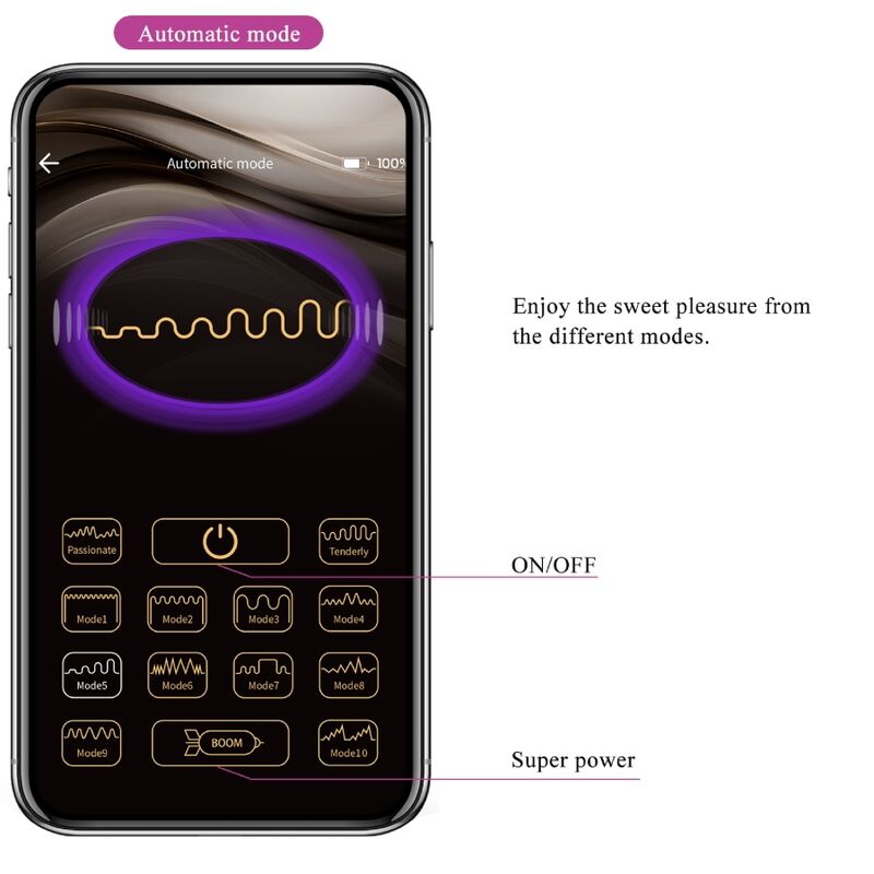 PRETTY LOVE - Ethan Oppladbar vibrator