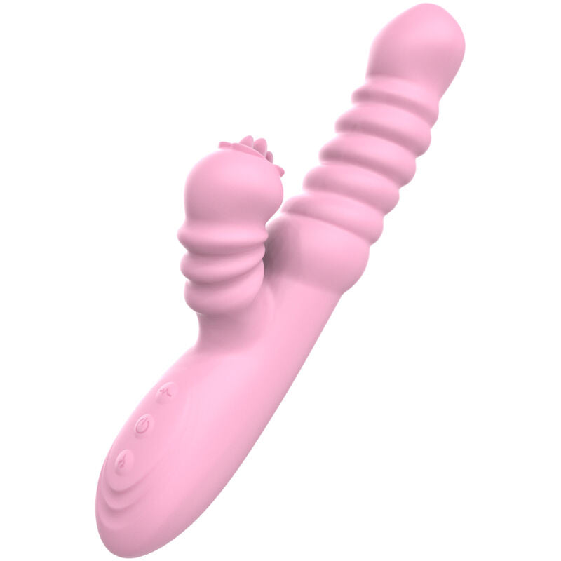 ARMONY - Multifunksjonsvibrator med stimulerende tunge og varme