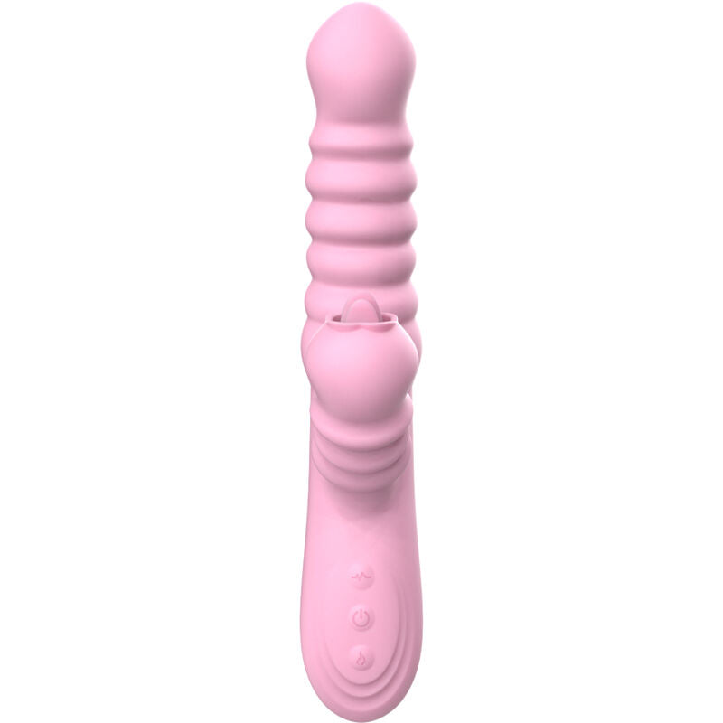 ARMONY - Multifunksjonsvibrator med stimulerende tunge og varme