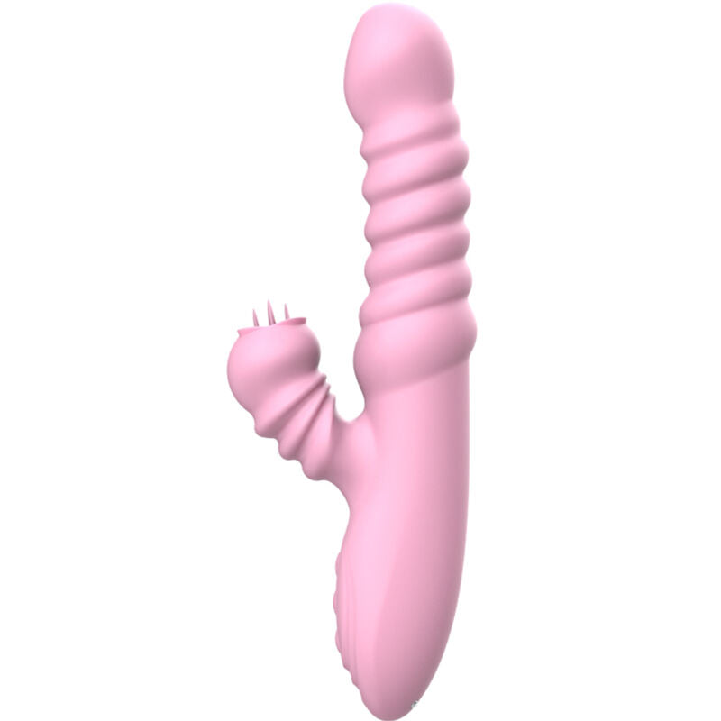 ARMONY - Multifunksjonsvibrator med stimulerende tunge og varme