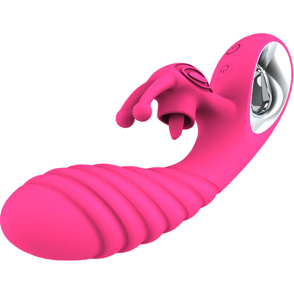 ARMONY - Vicky Rabbitvibrator med trekkring og tunge