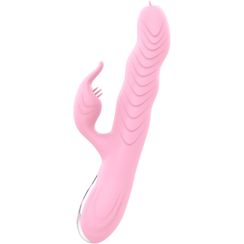 ARMONY - Marcia Vibrator med støt, dobbel tunge og varme