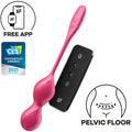 SATISFYER - Love Birds 2 Vibrerende knipekuler med app