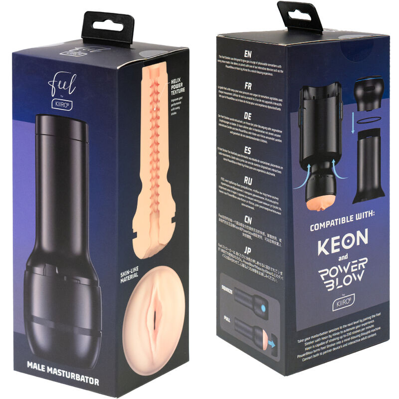 KIIROO - Feel Stroker Masturbator Lys