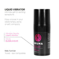 BRUMA - Liquid Vibrator Ultra Glidende Tyggegummi 15 ml
