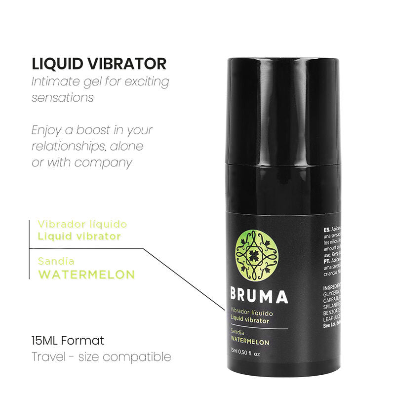 BRUMA - Liquid Vibrator Ultra Glidende Vannmelon 15 ml