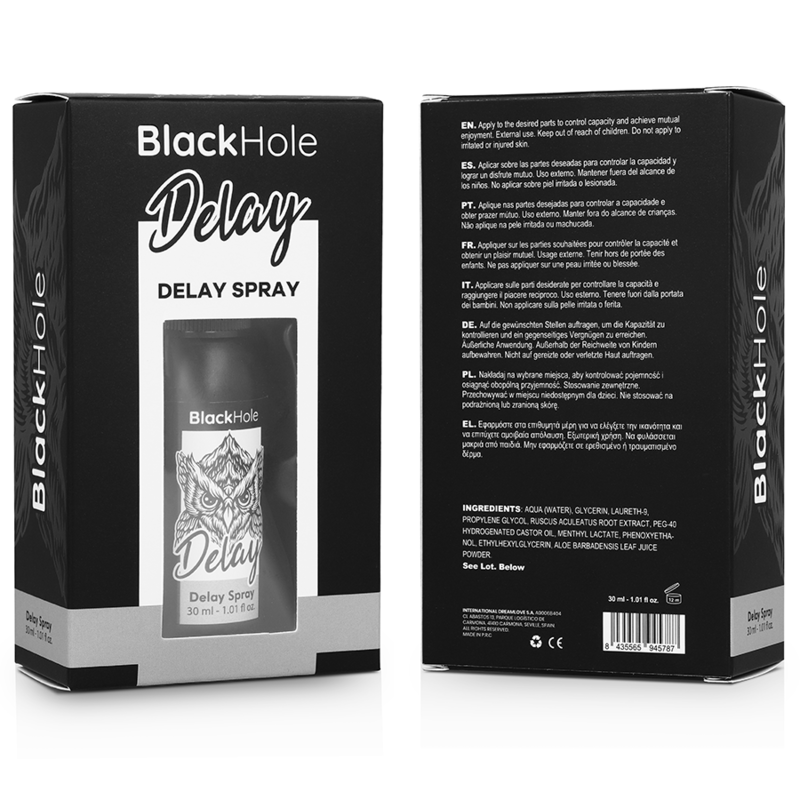 BLACK HOLE - Studi Forte Forsinkende Spray 30 ml