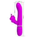 PRETTY LOVE - Butterfly 4-i-1 Rabbitvibrator