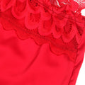 SUBBLIME - Satin-babydoll med blonde
